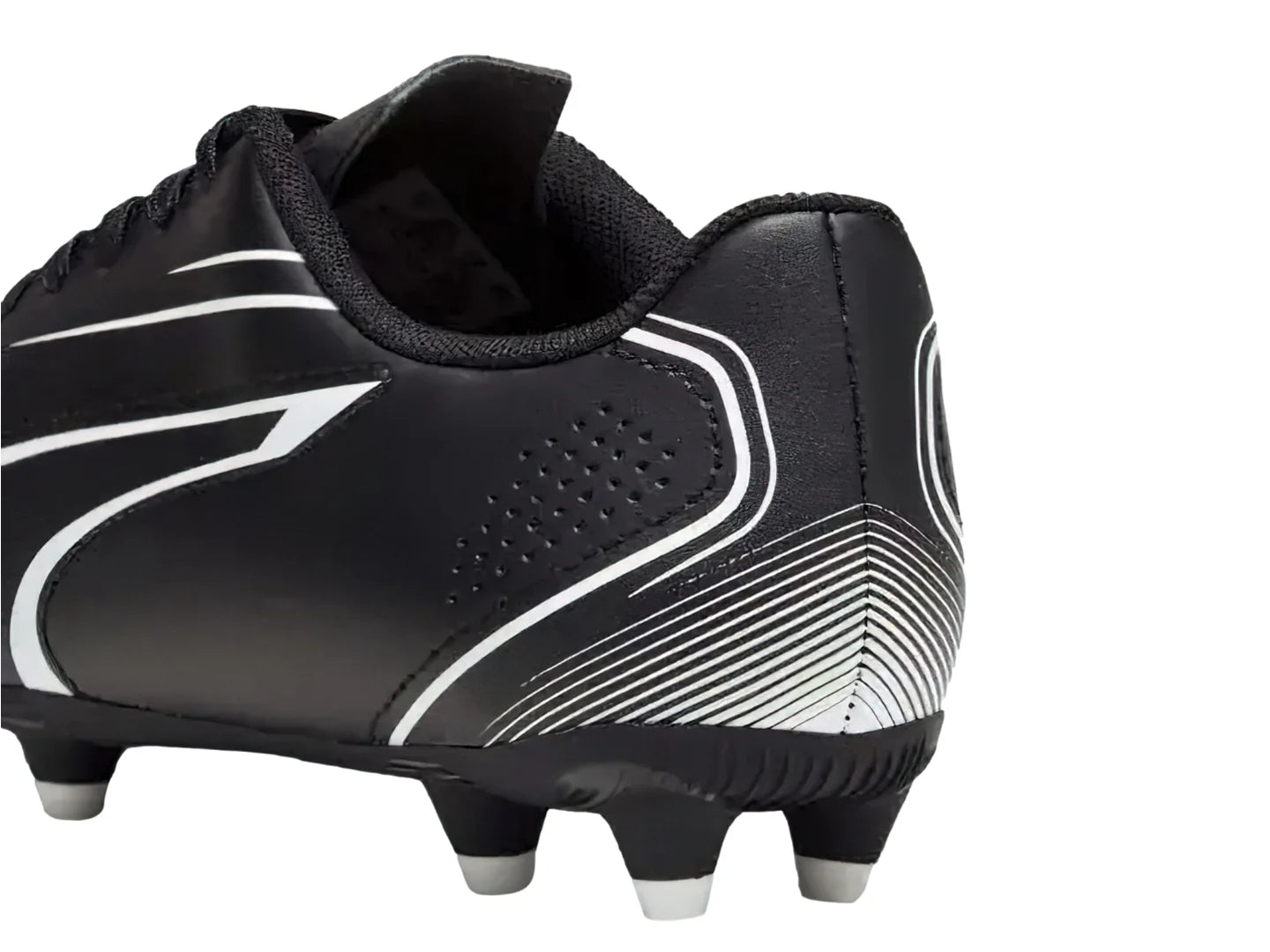 Tenis de Fútbol PUMA Vitoria Negro y Blanco para Niño