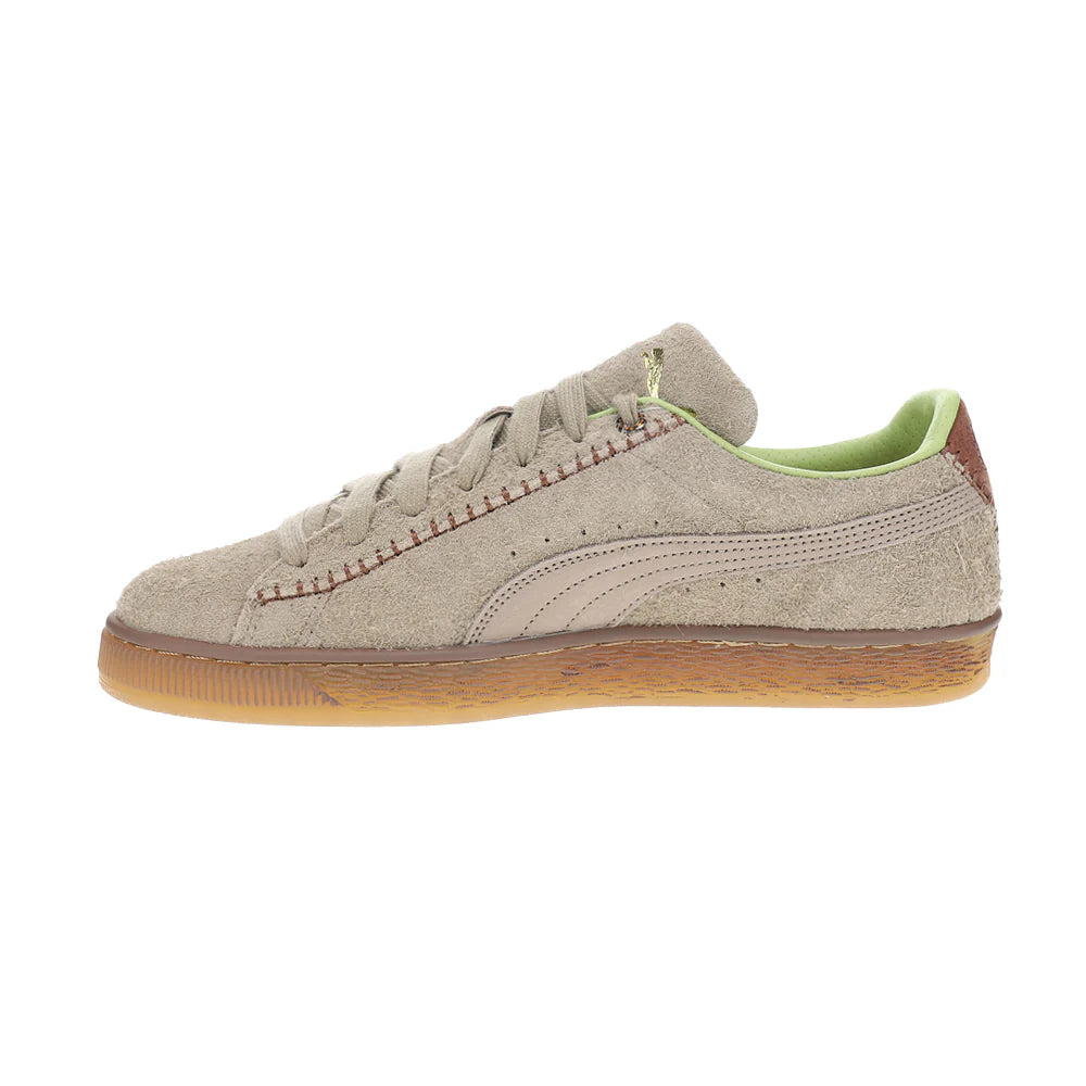 X BODEGA Suede Lace Up Sneakers