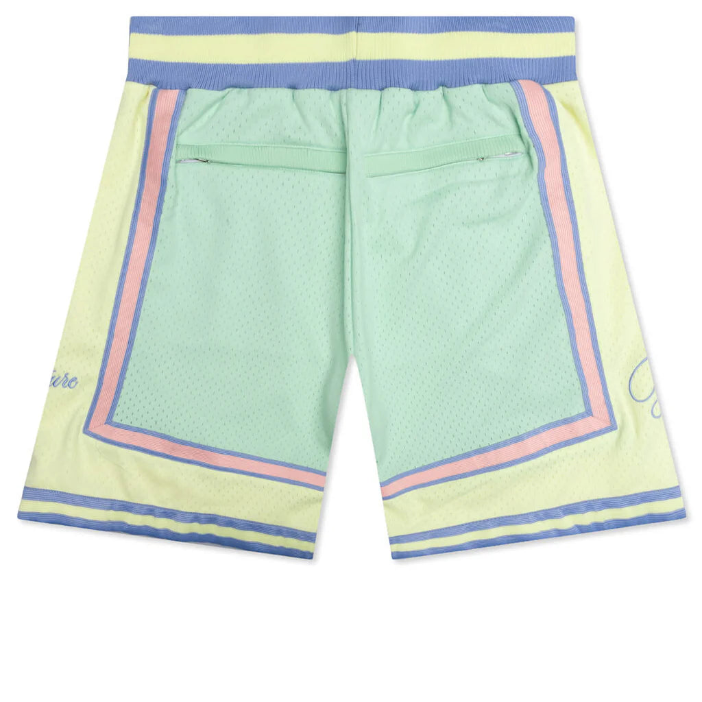 Feature x Mitchell Ness Shorts Green