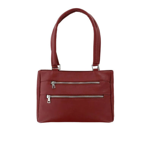 Diane Shoulder Handbag in Red