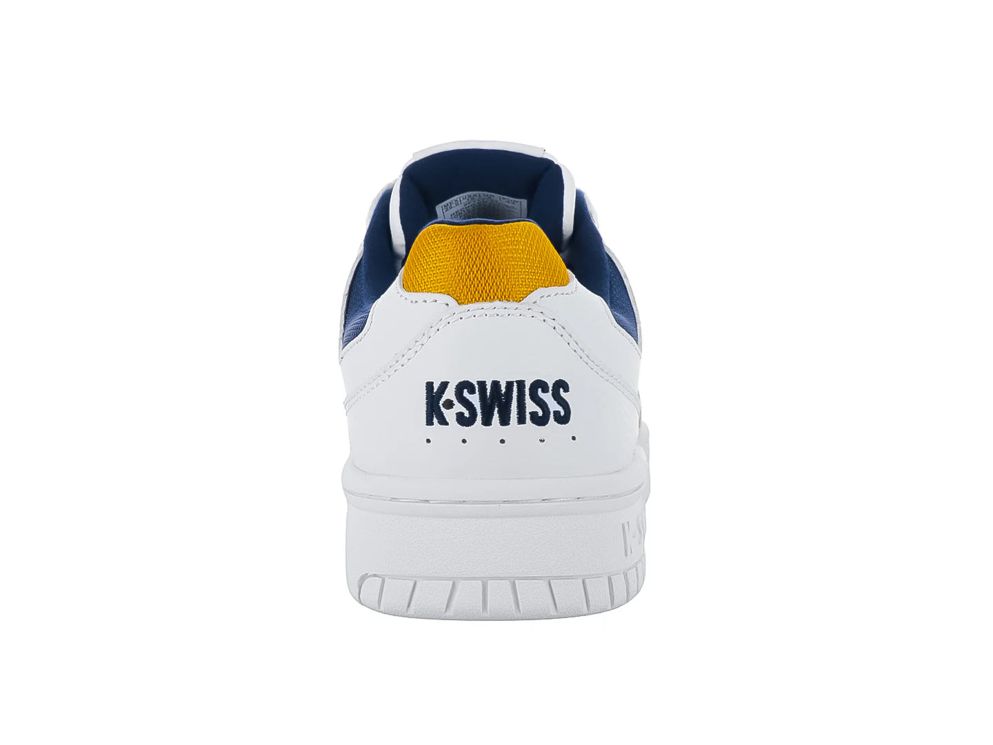 Tenis K Swiss G Staad Blanco y Dorado para Hombre