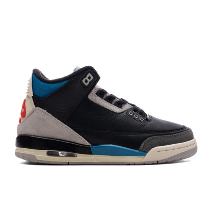 Air Jordan 3 Retro OG Rare Air GS Black Chile Red Neutral Grey