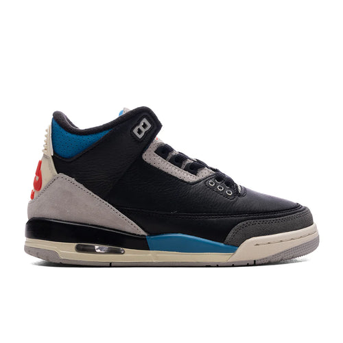 Air Jordan 3 Retro OG Rare Air GS Black Chile Red Neutral Grey