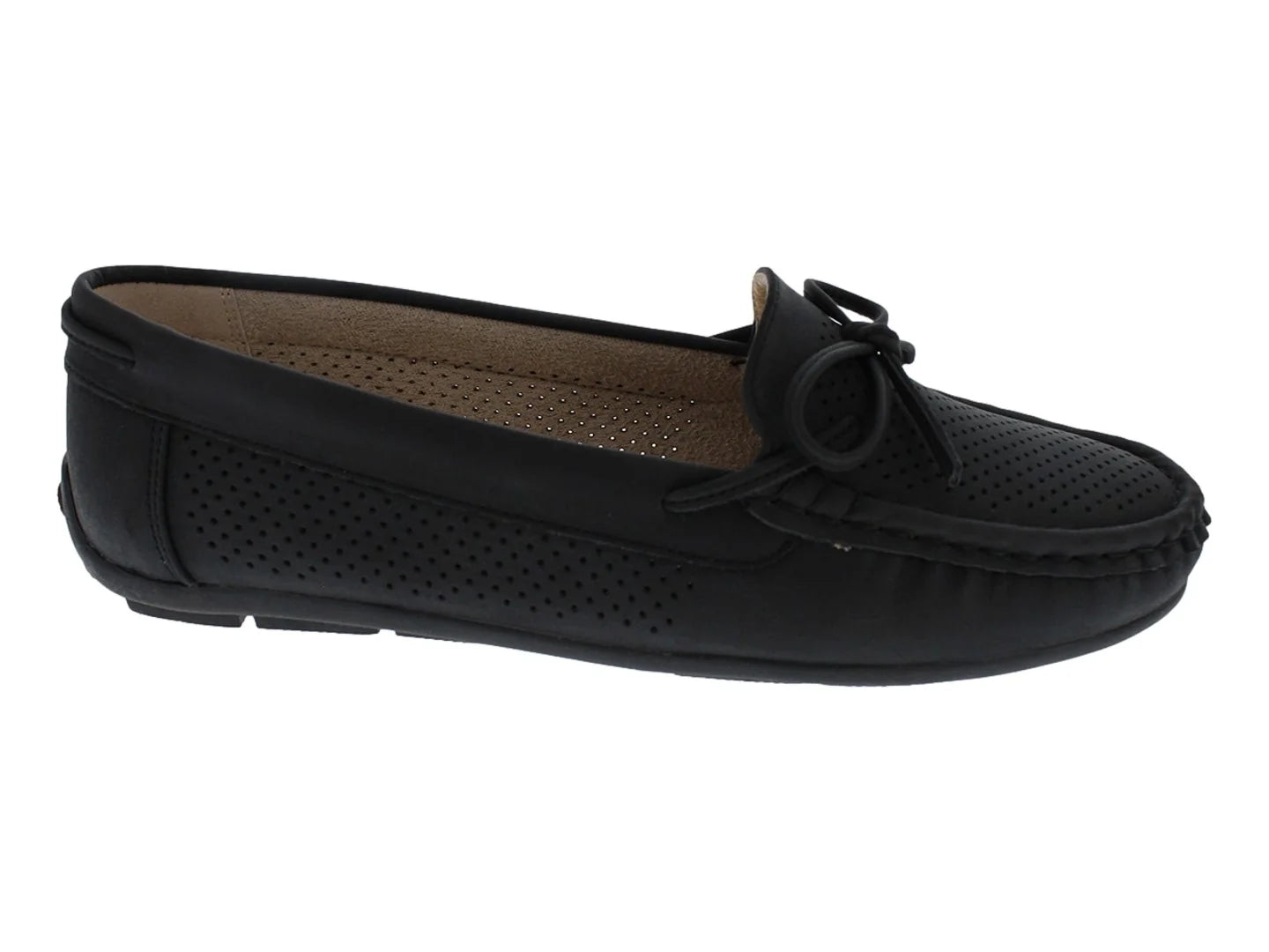 Mocasines Comfort Fit Negro para Mujer