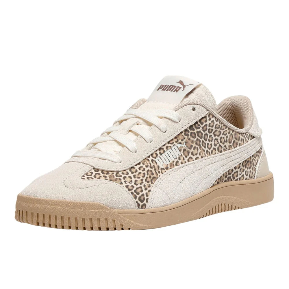 Club 5V5 Animal Print Lace Up Sneakers