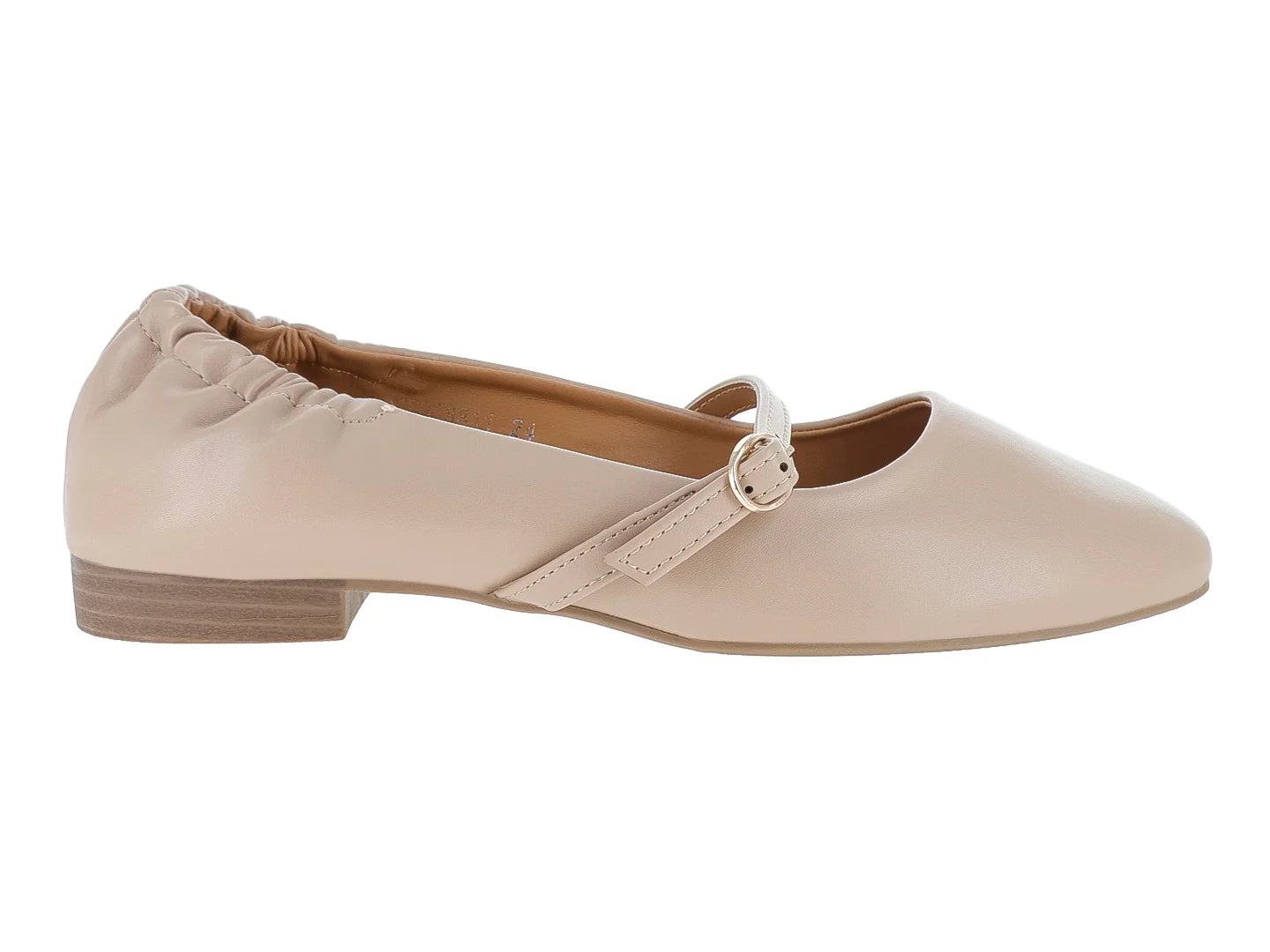 Zapatos Planos Roze Beige para Mujer