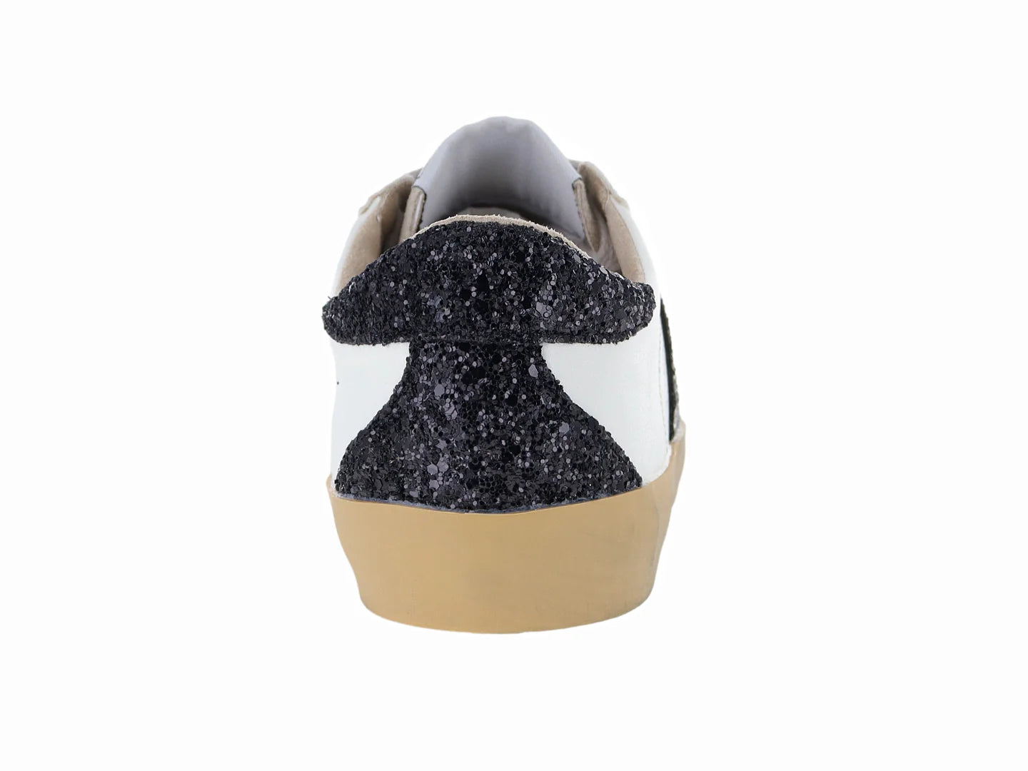 Tenis Corina Negro y Plata para Mujer