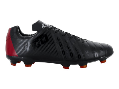 Tenis de Fútbol Leon Trucco Negro y Rojo para Hombre