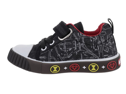 Tenis ATOK Negro con Rojo para Niño