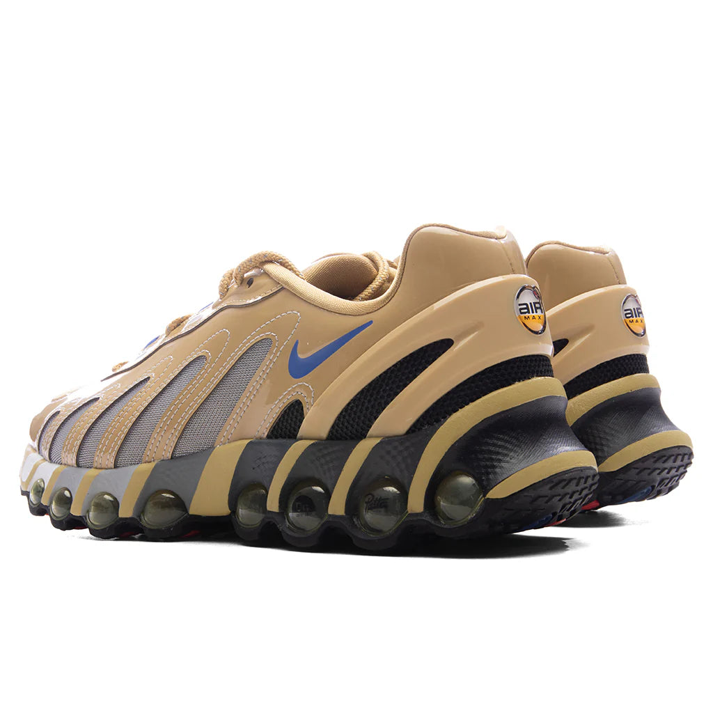 Nike x Patta Air Max Dn8 Club Gold Game Royal Metallic Silver