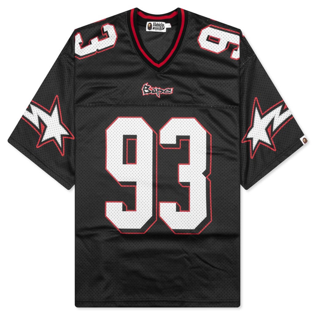 Football Relaxed Fit Tee Black