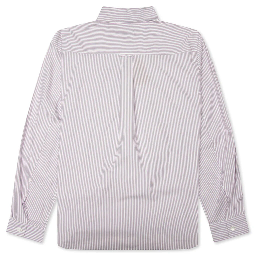 Standard Shirt Purple Stripe