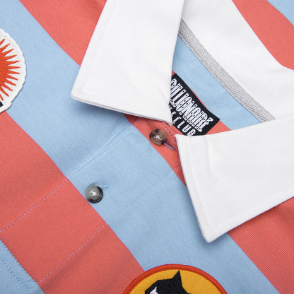 Trails S S Knit Polo Blue Bell