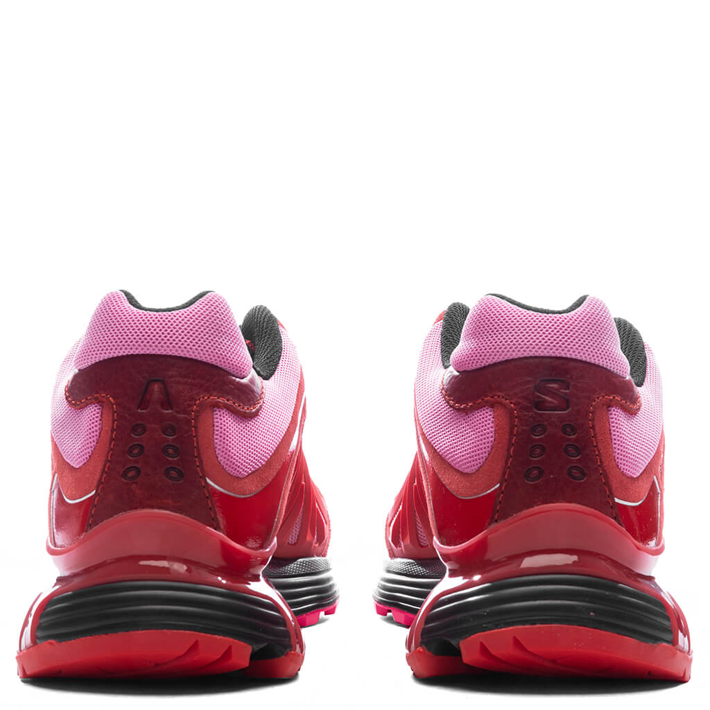 Salomon x Aries XT Whisper Fiery Red Fuchsia Pink