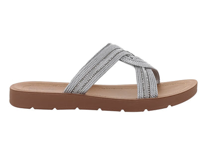 Sandalias ROZE Plata para Mujer