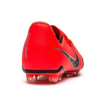 Nike Phantom Venom Elite FG Youth Soccer Cleats Bright Crimson Black Crimson