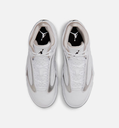 Air Jordan OG Womens Lifestyle Shoe White Black Metallic Silver