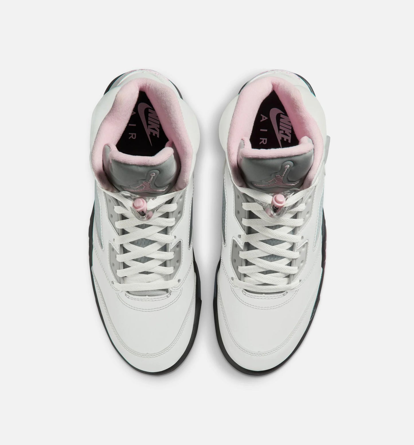 Air Jordan 5 Retro Medium Soft Pink Mens Lifestyle Shoe White Soft Pink Black