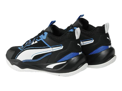 Tenis PUMA Playmaker 2023 Negro Blanco y Azul para Hombre