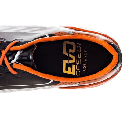 PUMA evoSPEED 1 FG Firm Ground Soccer Cleats Black White Orange