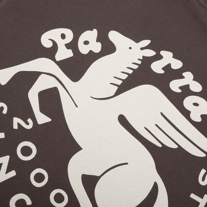 Gasoline Crew Neck Sweatshirt Brown