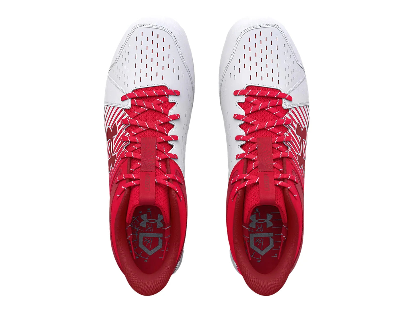 Tenis Under Armour Leadoff Mid RM Rojo para Hombre