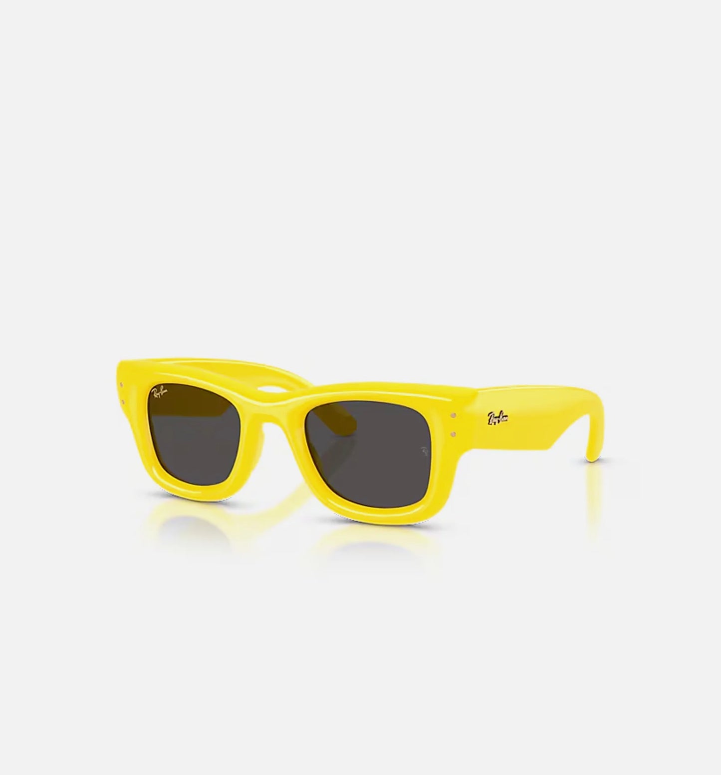 The Wayfarer Puffer by AAP Rocky Mens Sunglasses Yellow