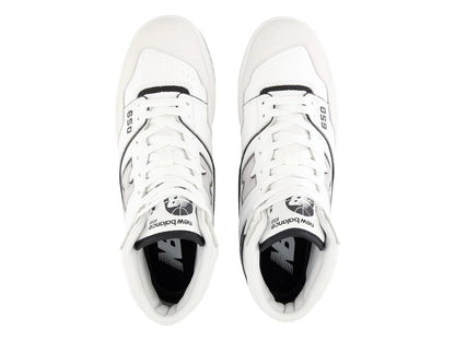 Tenis New Balance BB650 Blanco con Negro para Hombre