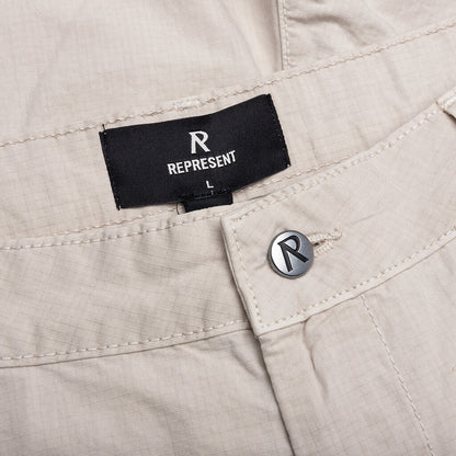 Front Pocket Cargo Short Champagne