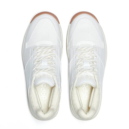 DAPS DESI Mid White Cream Mens Pickleball Shoes