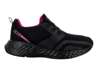 Tenis Kinect Negro Fucsia para Mujer