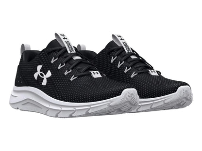 Tenis Under Armour UA Phade RN 2 Negro y Blanco para Hombre