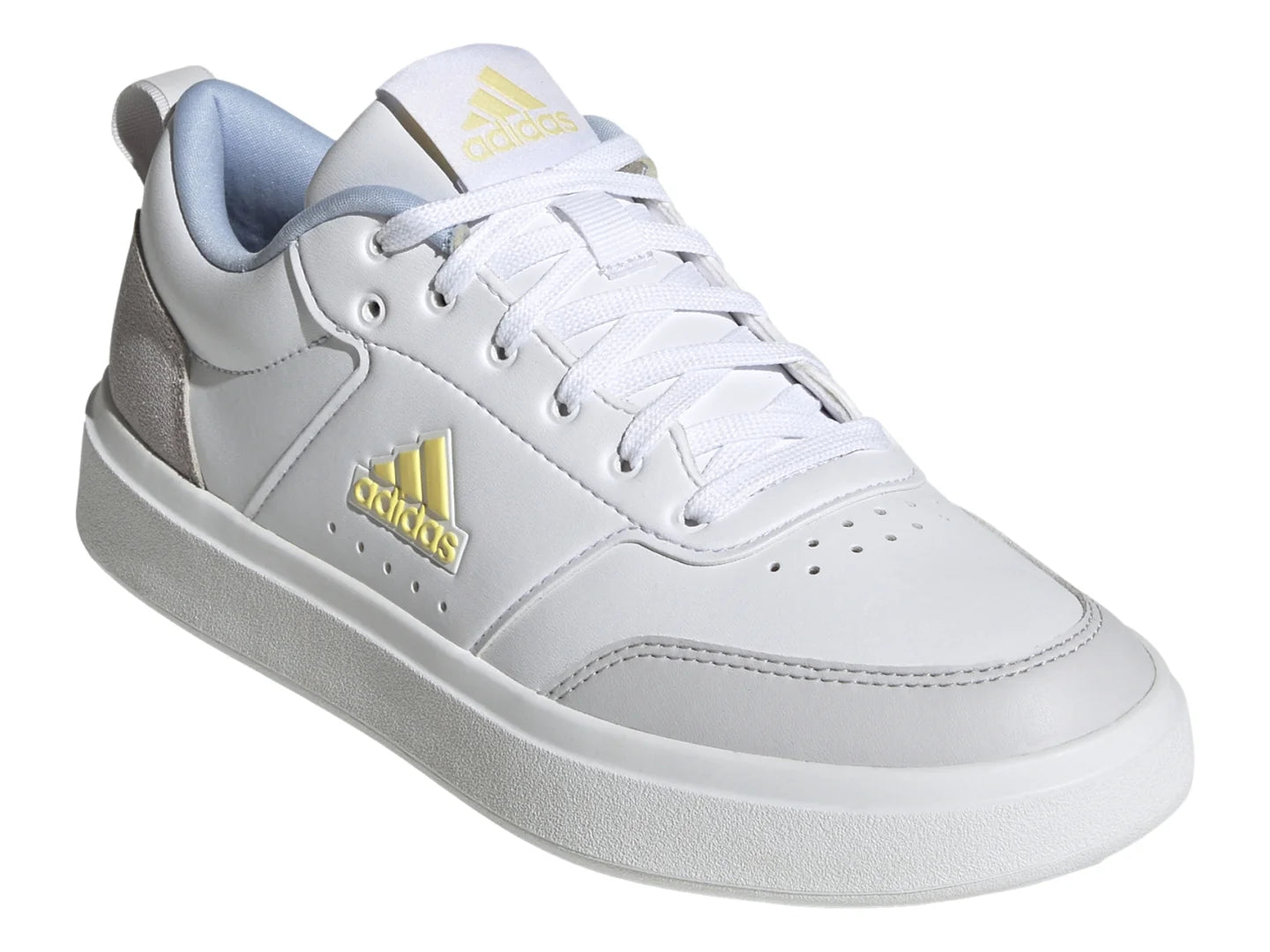 Tenis Adidas Park ST Blanco y Plata para Mujer