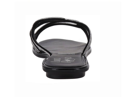 Sandalias Luna Rosa Negras para Mujer