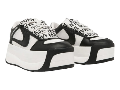 Tenis Steve Madden Charge Up Blanco y Negro para Mujer