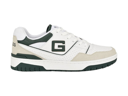 Tenis Guess Blanco y Verde para Hombre