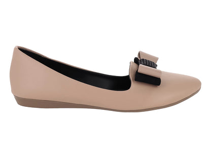 Zapatos Flats Ballerina MeliAna Color Maquillaje para Mujer