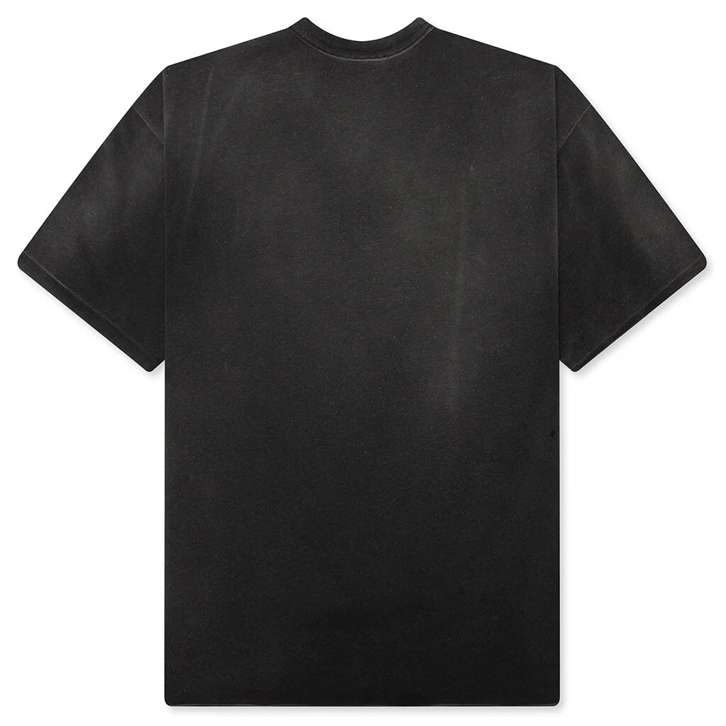 Westside T Shirt Stained Black