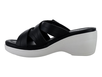 Sandalias Plataforma Roze Negro para Mujer