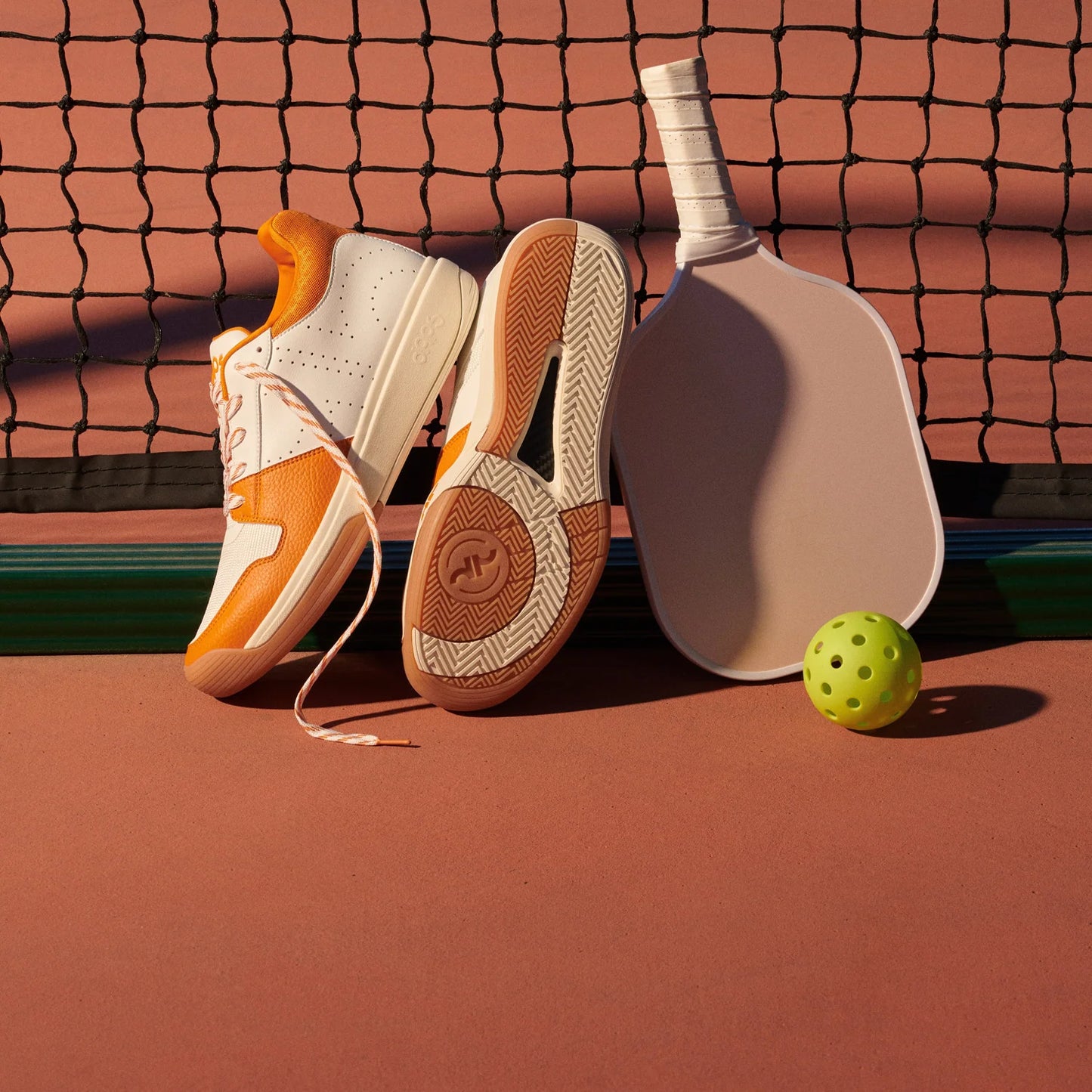 DAPS DESI Low Burnt Orange Mens Pickleball Shoes