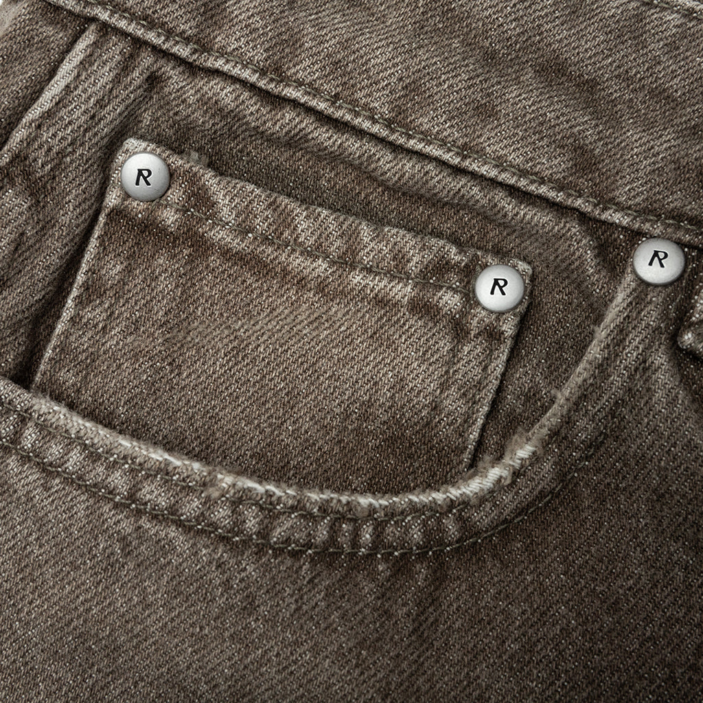R3 Baggy Denim Washed Olive