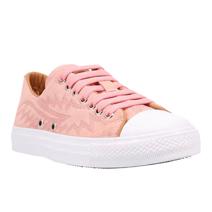 Campus Embroidered Lace Up Sneakers