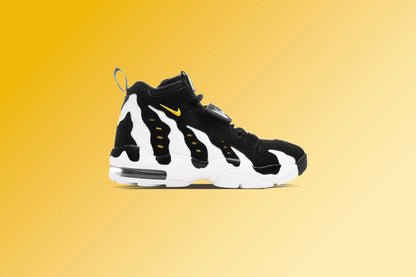 Air Diamond Turf Max 96 Black White Varsity Maize