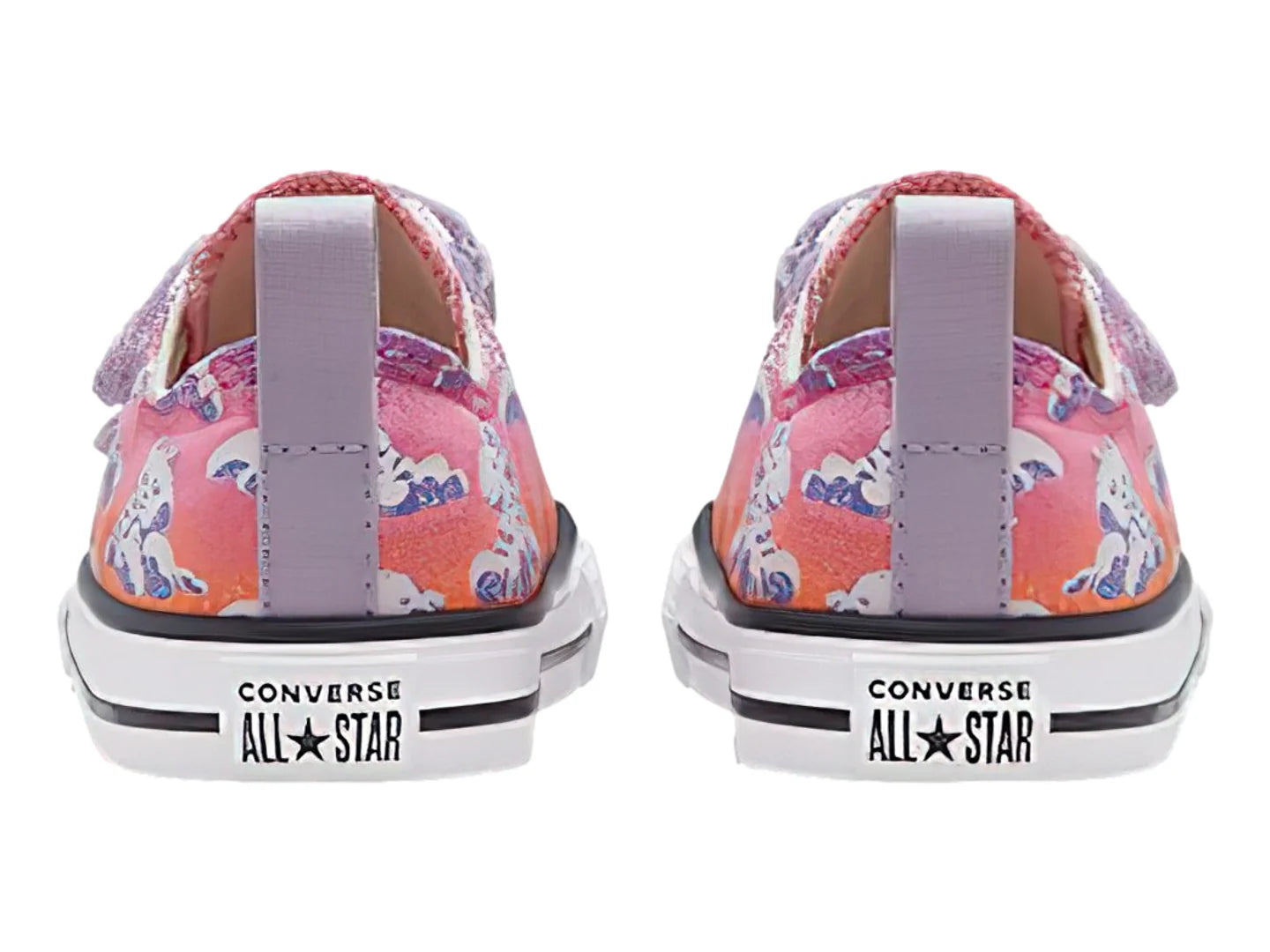 Tenis Converse Chuck Taylor All Star Morado y Rosa para Niña