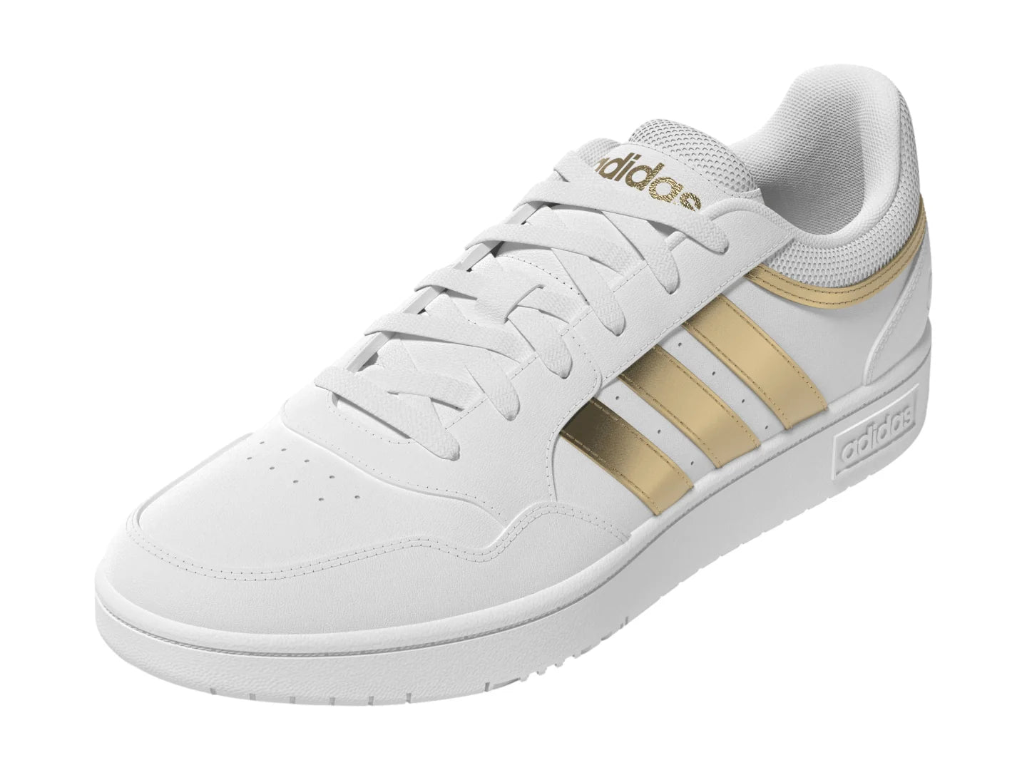 Tenis Adidas Postmove Mid Blancos con Dorado para Mujer