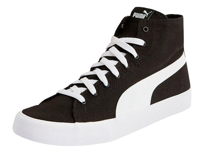 Tenis PUMA Bari Mid Negro y Blanco para Hombre