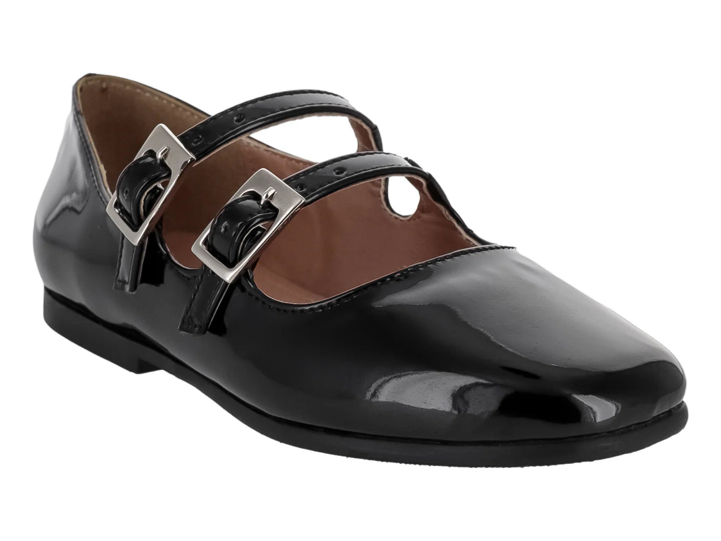 Zapatos Gabriela Negros de Charol para Niña