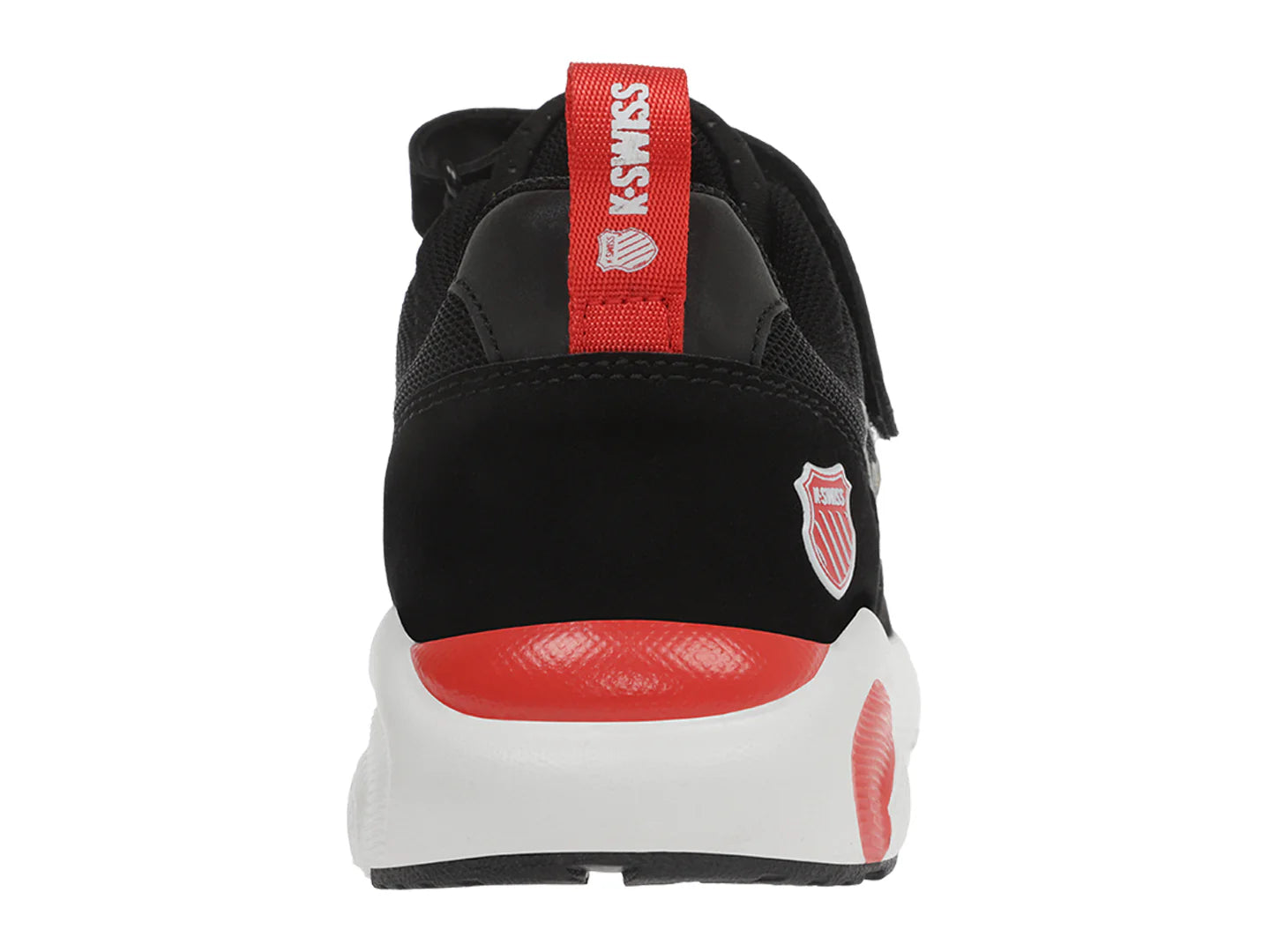 Tenis K SWISS Negro y Rojo para Niño