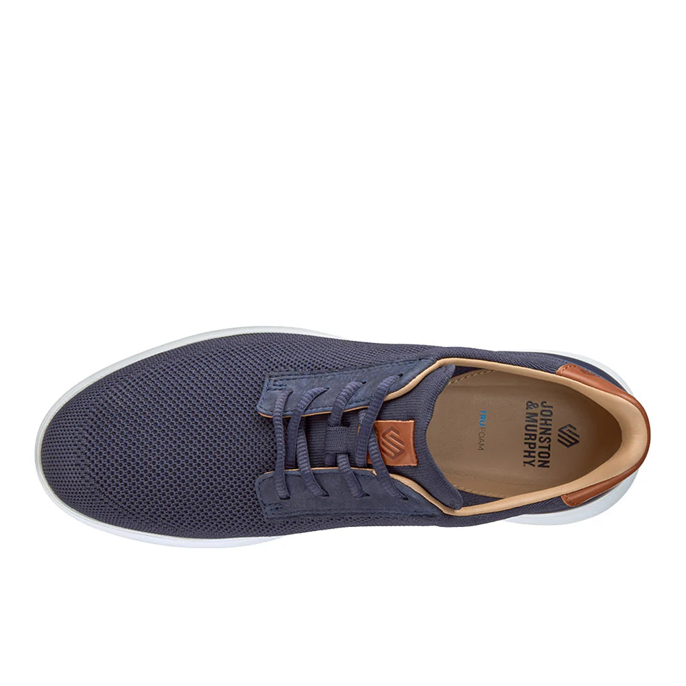 Akerson Knit Plain Toe Lace Up Sneakers