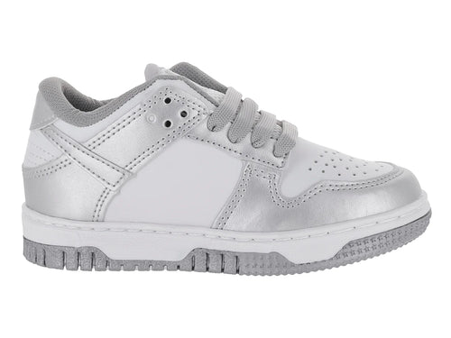 Tenis ATOK Blanco y Plata para Niña